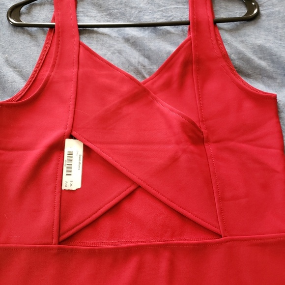 Red "COLOR STORY" mini dress - Picture 2 of 3